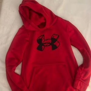 Youth Under Armour hooded sweatshirt